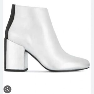 Silver Senso Jensen Ankle Boots 37
